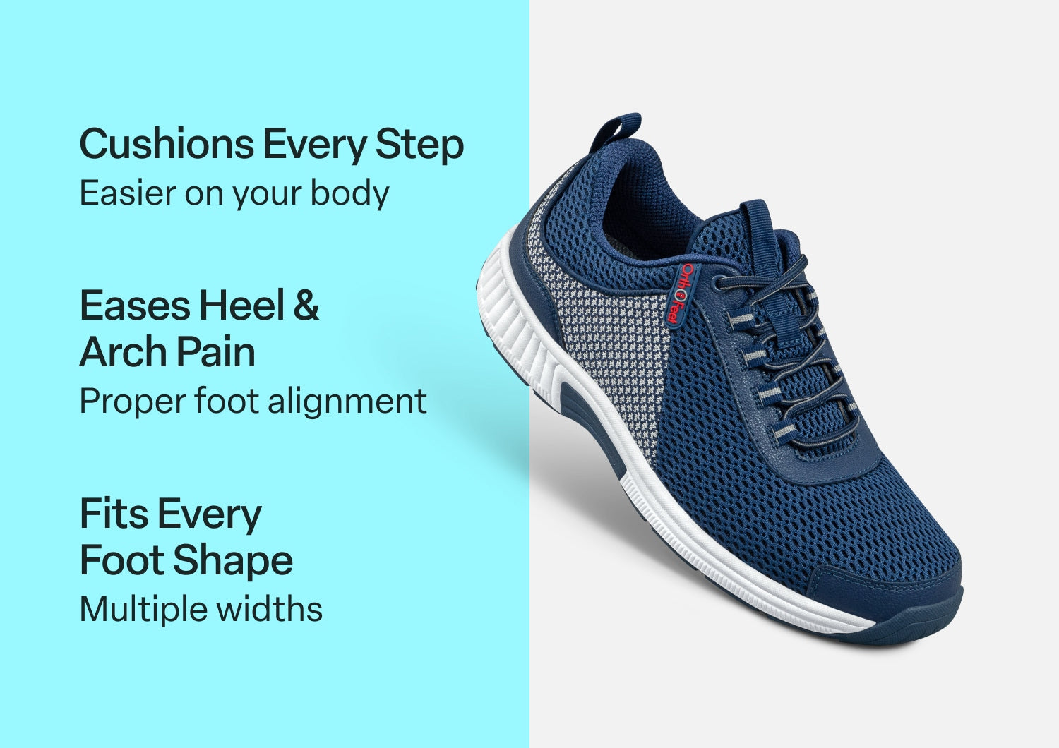 Edgewater - Blue - Footwear Men Sneakers Stretch