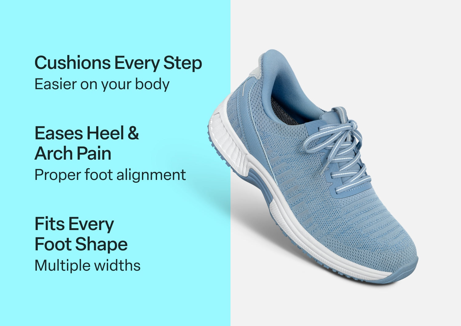 Kita Hands-Free - Blue - Footwear Women Sneakers Stretch
