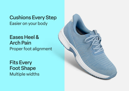 Kita Hands-Free - Blue - Footwear Women Sneakers Stretch