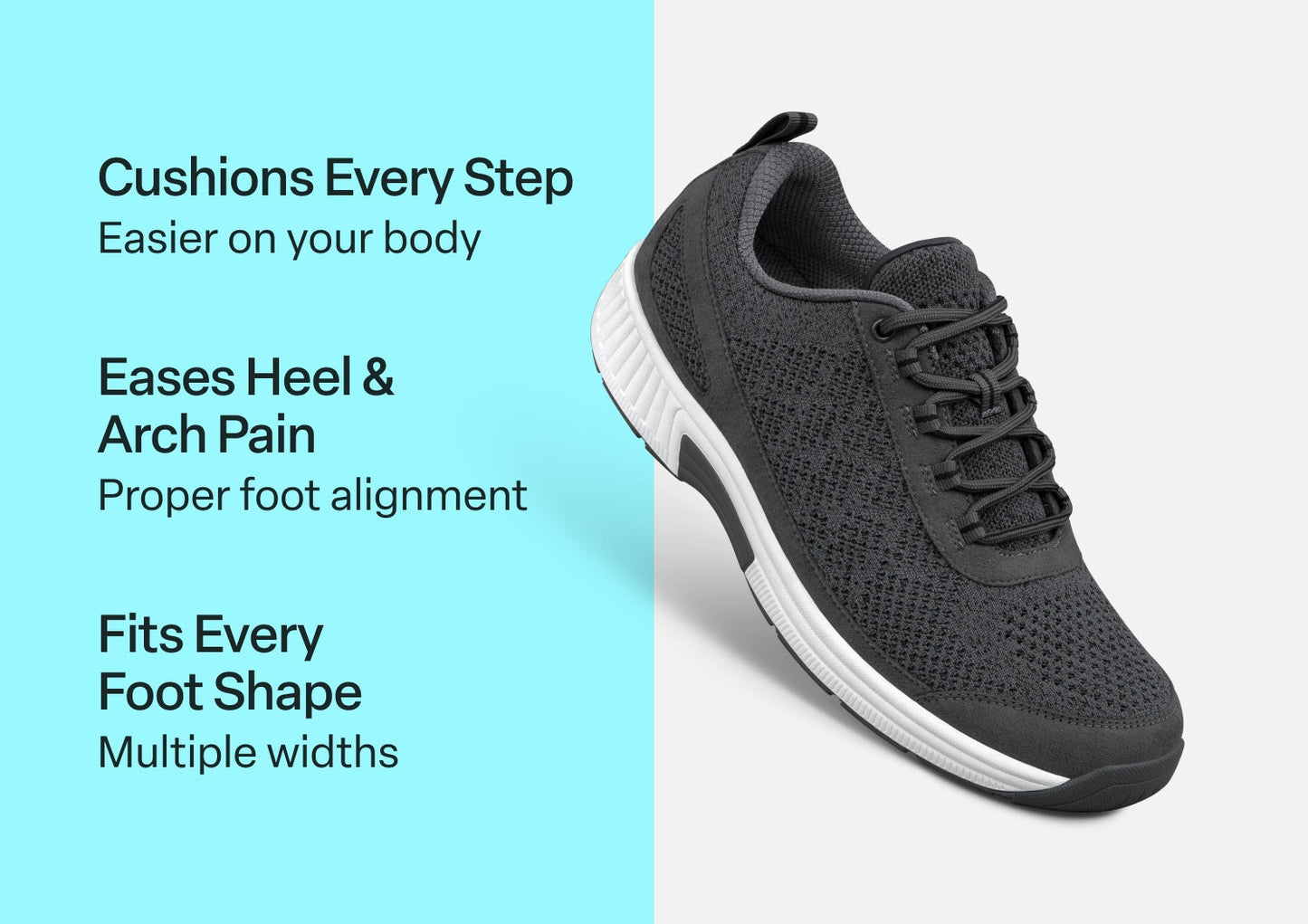 Lava - Dark Gray - Footwear Men Sneakers Stretch
