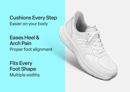 Navigate Hands-Free - White - Footwear Men Sneakers