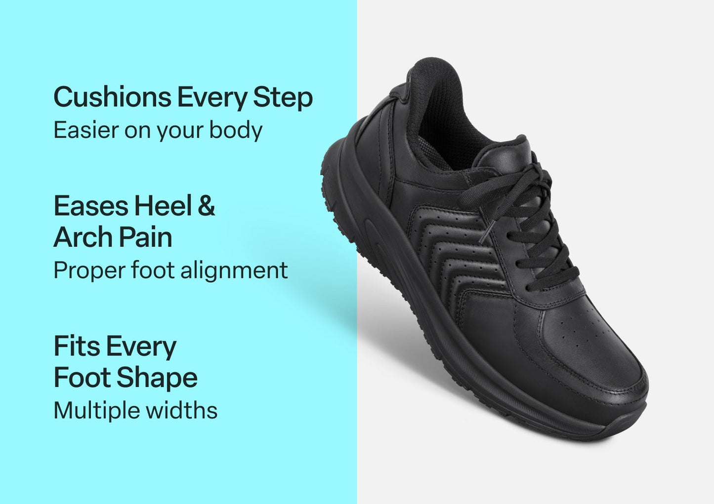Navigate Hands-Free - Black - Footwear Men Sneakers