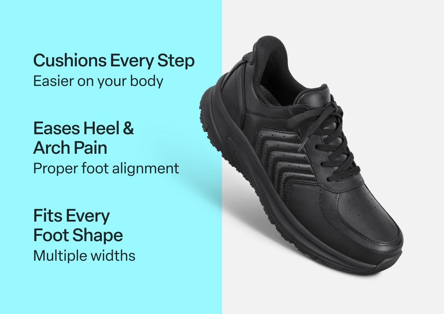 Navigate Hands-Free - Black - Footwear Men Sneakers