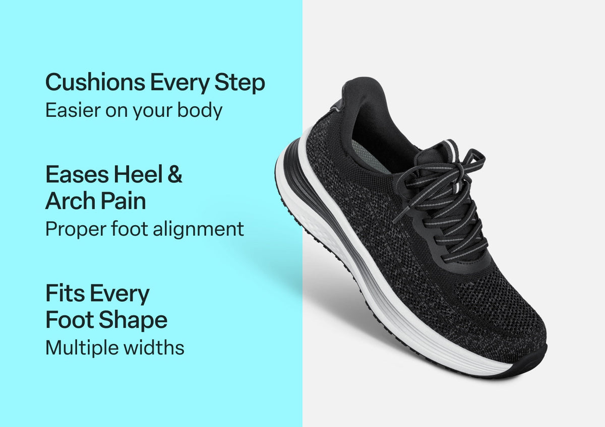 Nira Hands-Free - Black - Footwear Women Sneakers Stretch
