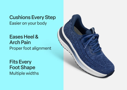 Nira Hands-Free - Indigo - Footwear Women Sneakers Stretch