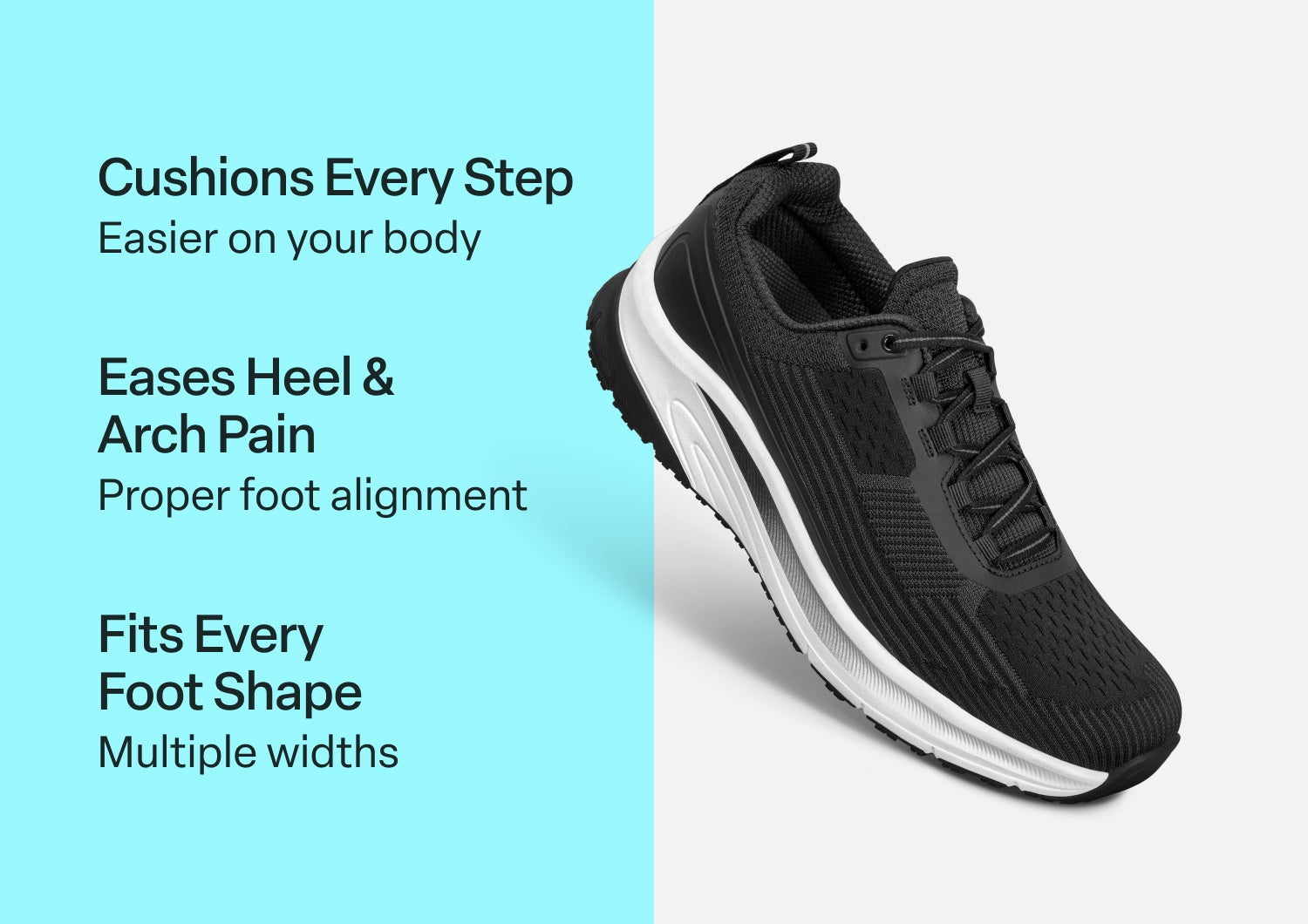 Race - Black - Footwear Men Sneakers Stretch
