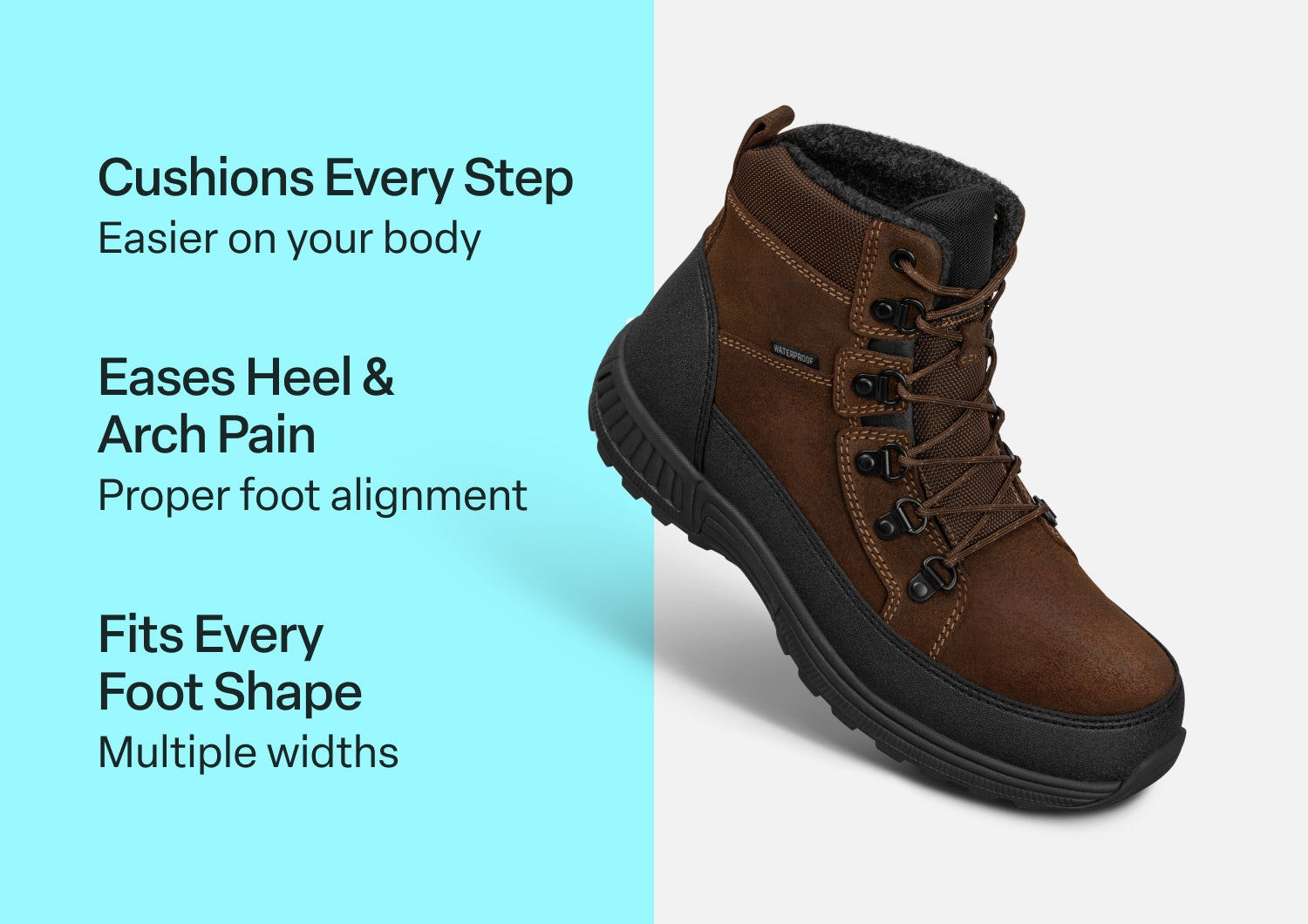 Stratton Waterproof - Brown - Footwear Men Boots