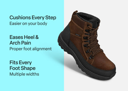 Stratton Waterproof - Brown - Footwear Men Boots