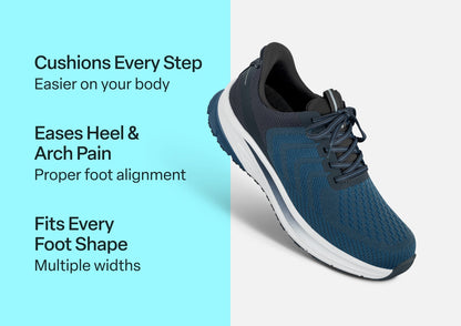 Tilos Hands-Free - Blue - Footwear Men Sneakers Stretch