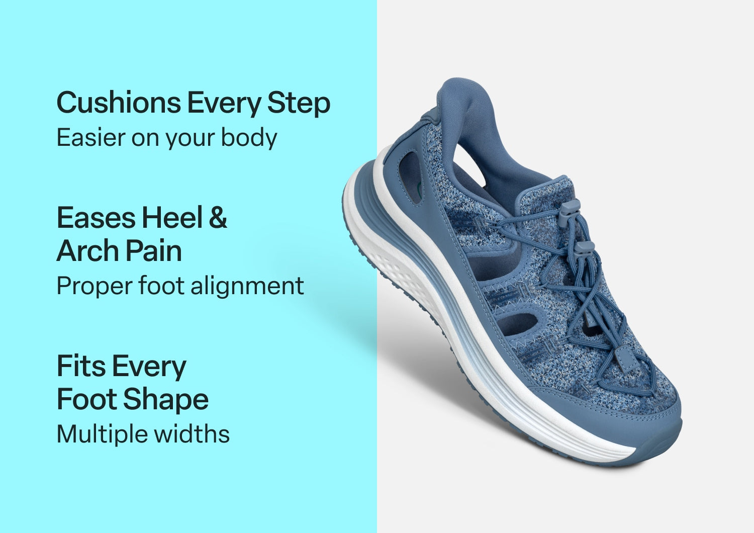Venus Hands-Free - Blue - Footwear Women Sandals