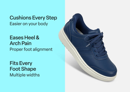 Wander Hands-Free - Navy - Footwear Women Sneakers