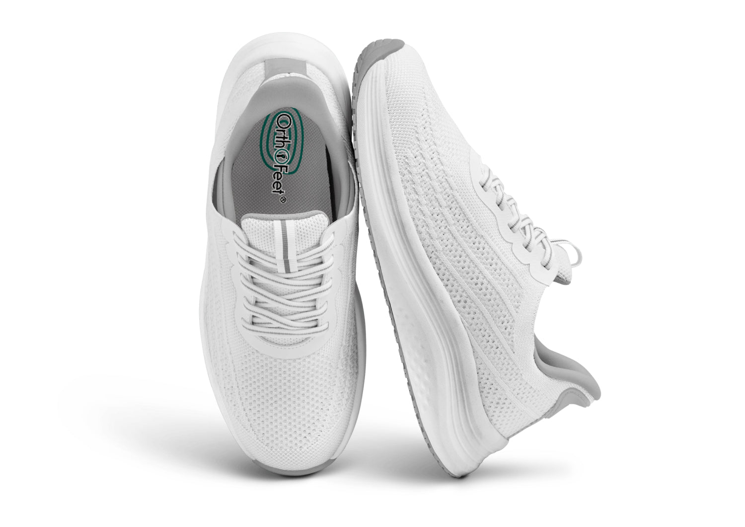 Nira Hands-Free - White - Footwear Women Sneakers Stretch