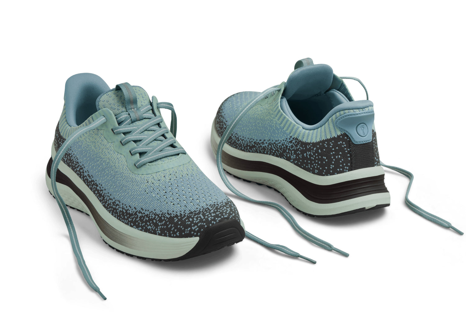 Nira Hands-Free - Green/Blue - Footwear Women Sneakers Stretch