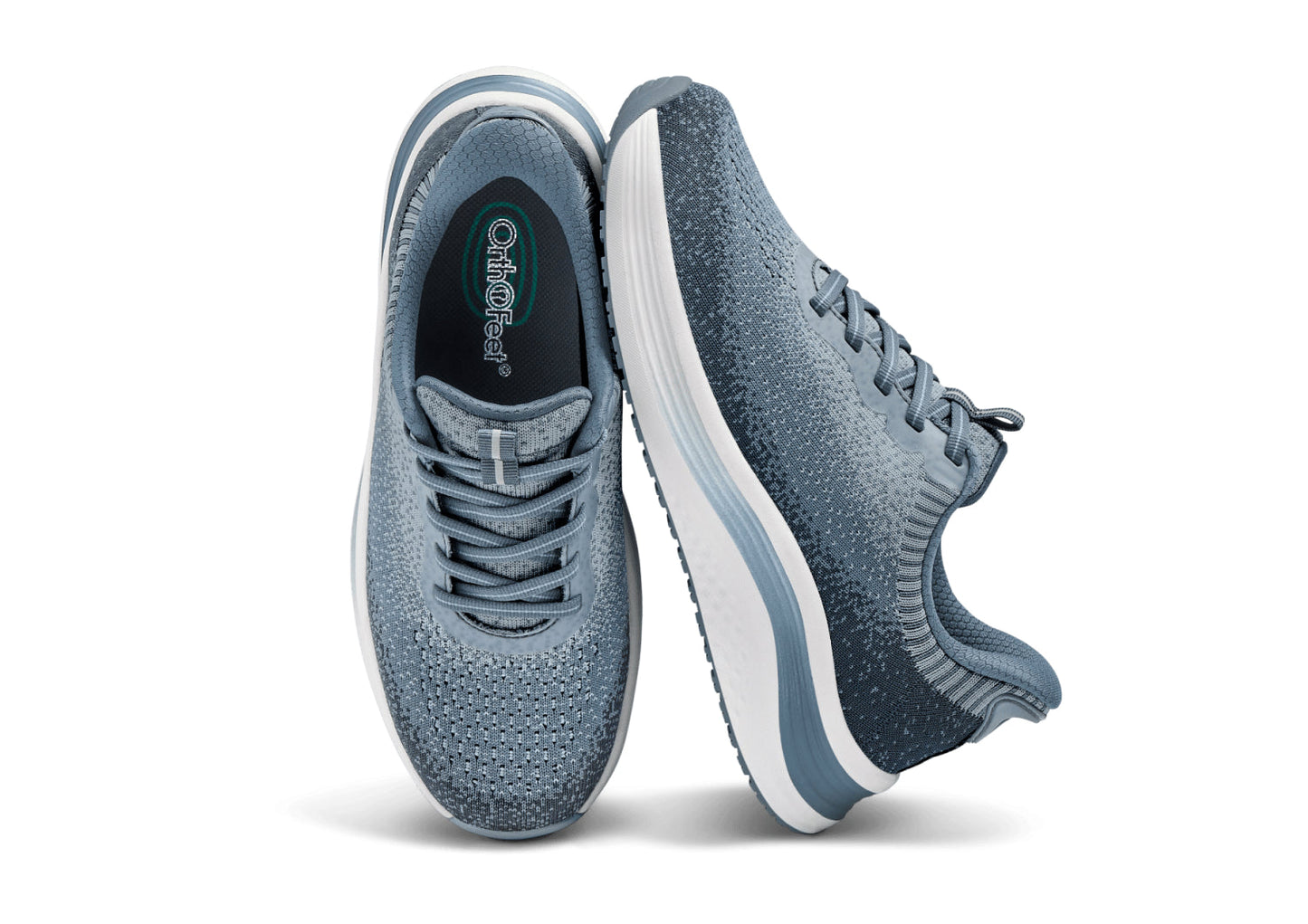 Nira Hands-Free - Slate Blue - Footwear Women Sneakers Stretch