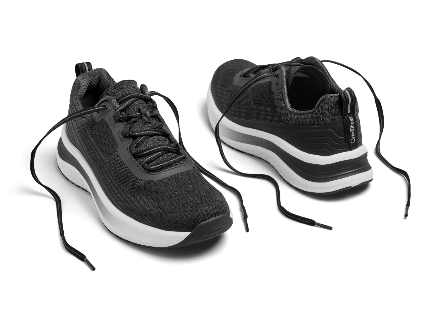 Relay - Midnight Black - Footwear Women Sneakers Stretch