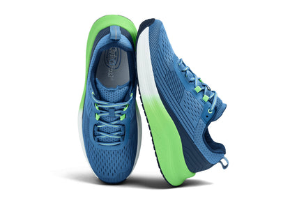 Relay - Blue/Green - Footwear Women Sneakers Stretch