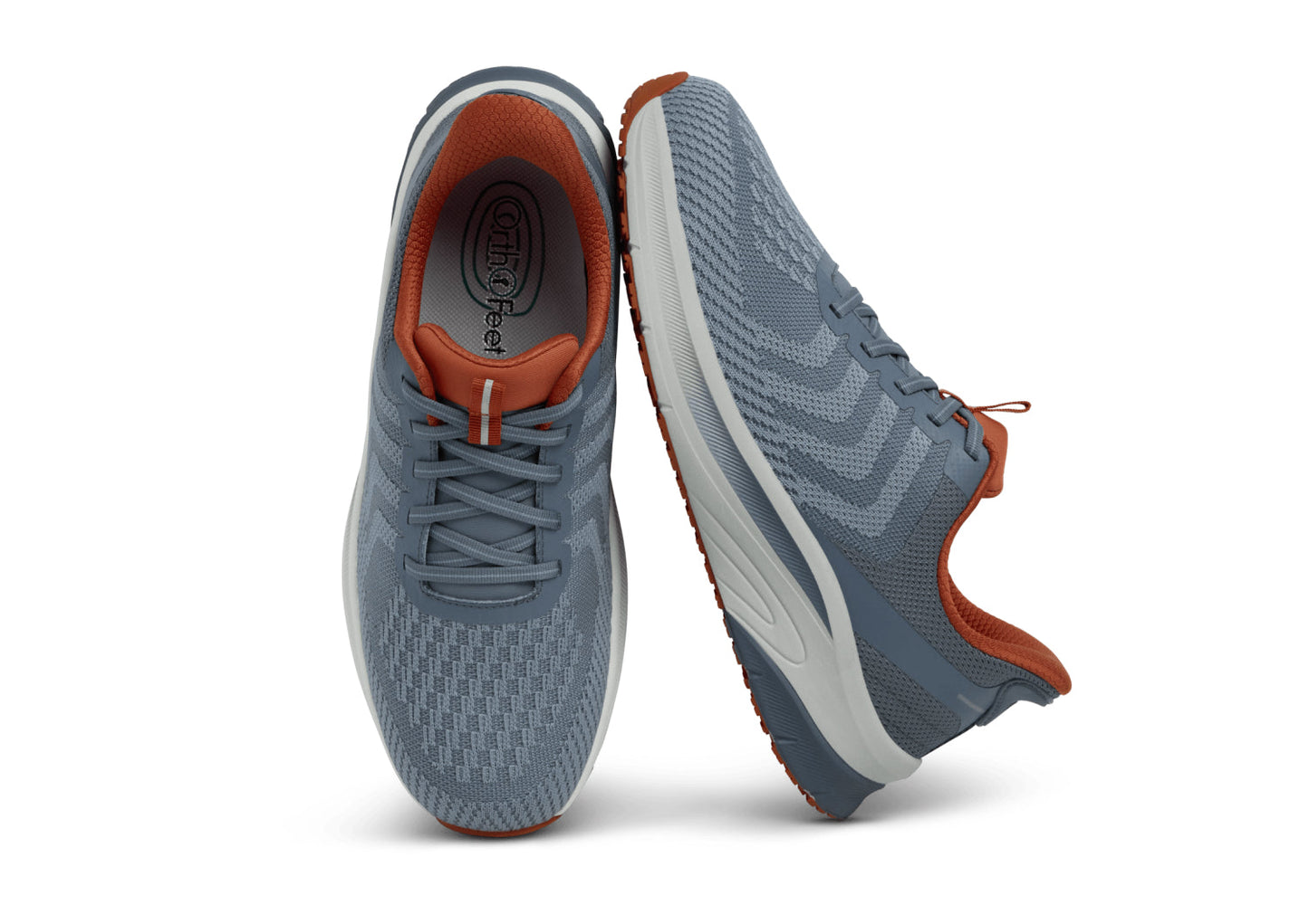 Tilos Hands-Free - Blue/Orange - Footwear Men Sneakers Stretch