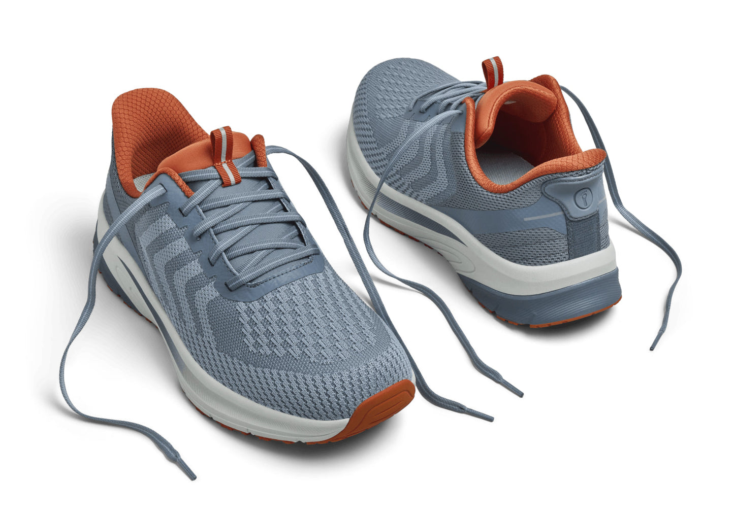 Tilos Hands-Free - Blue/Orange - Footwear Men Sneakers Stretch