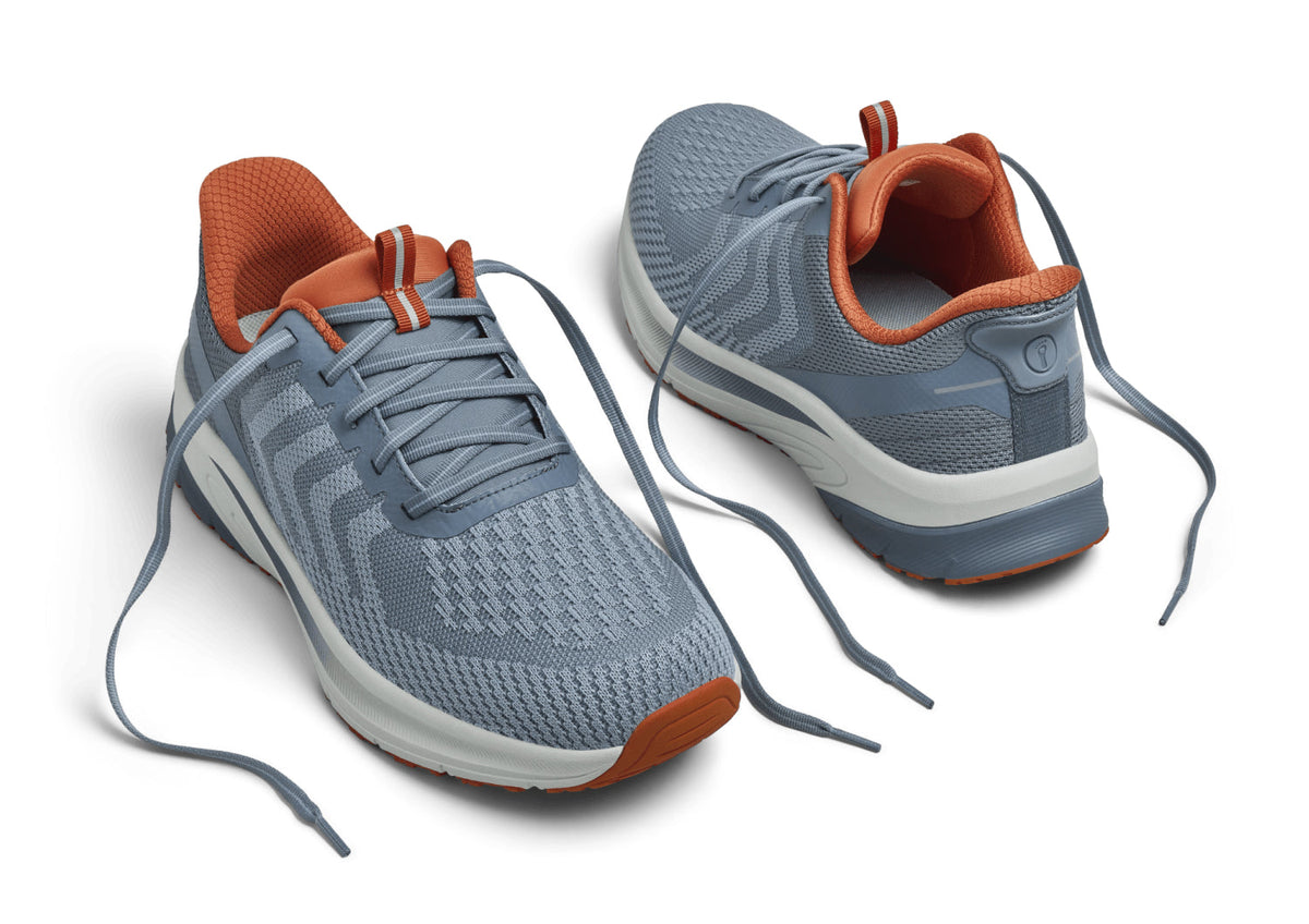 Tilos Hands-Free - Blue/Orange - Footwear Men Sneakers Stretch