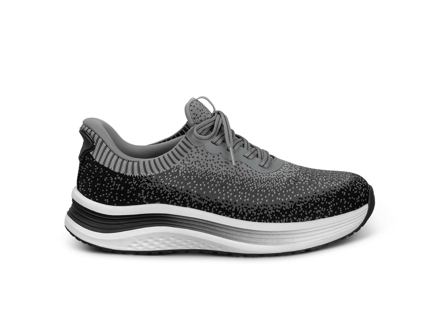 Nira Hands-Free - Black/Gray - Footwear Women Sneakers Stretch