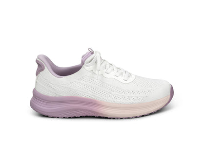 Nira Hands-Free - White/Lavender - Footwear Women Sneakers Stretch