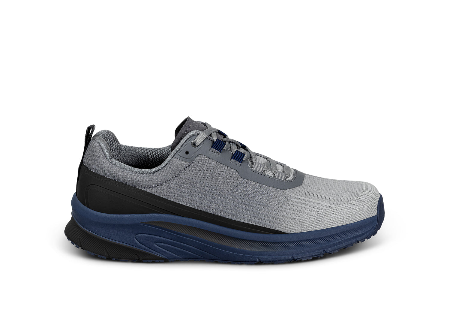 Race - Gray/Navy - Footwear Men Sneakers Stretch