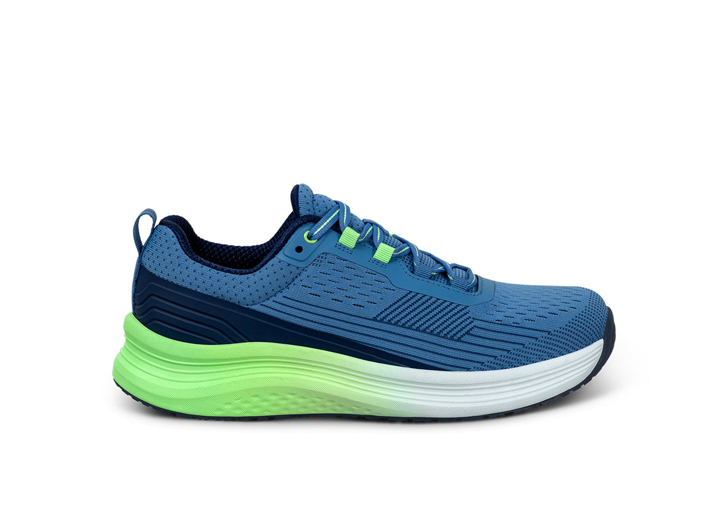 Relay - Blue/Green - Footwear Women Sneakers Stretch