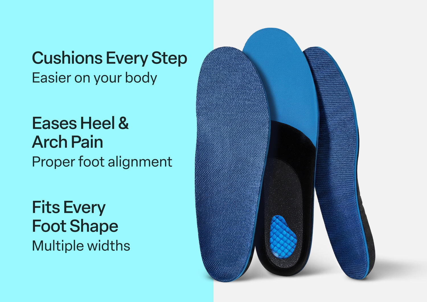Gel Sport Men’s Orthotics - Insole Men