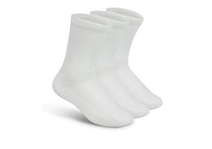 Padded Sole Diabetic Socks - White - Socks