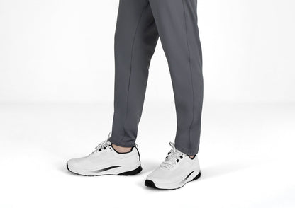 Race - White - Footwear Men Sneakers Stretch