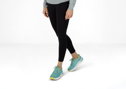 Relay - Turquoise Yellow - Footwear Women Sneakers Stretch