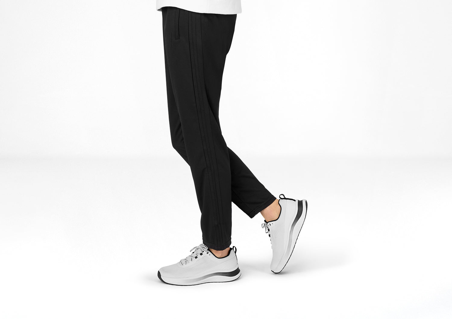 Relay - White - Footwear Women Sneakers Stretch