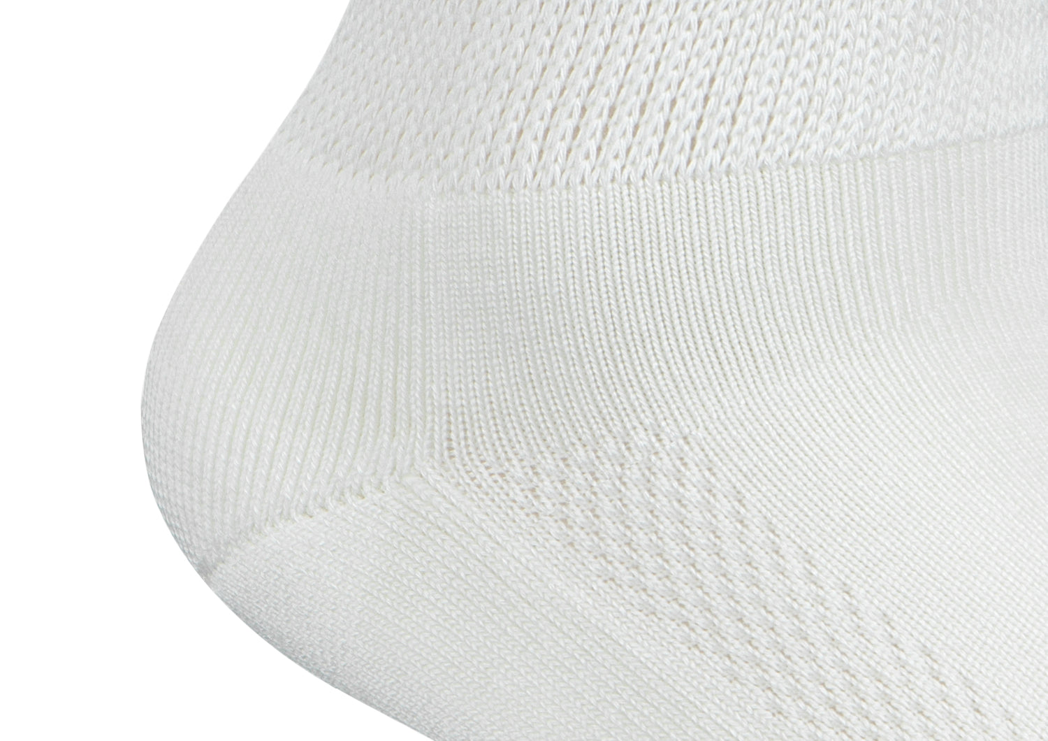 Padded Sole Diabetic Socks - White - Socks
